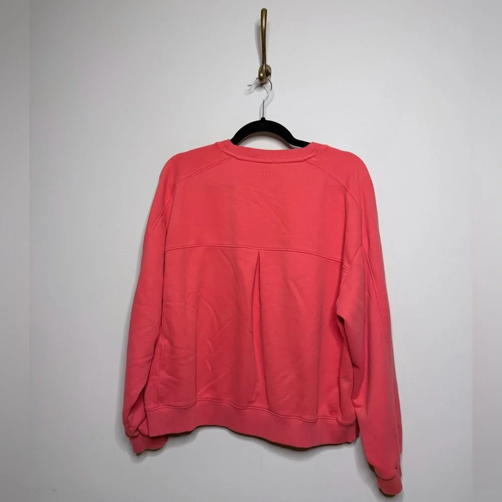 Vuori Women's Sedona Seams Crew in Bright Coral
